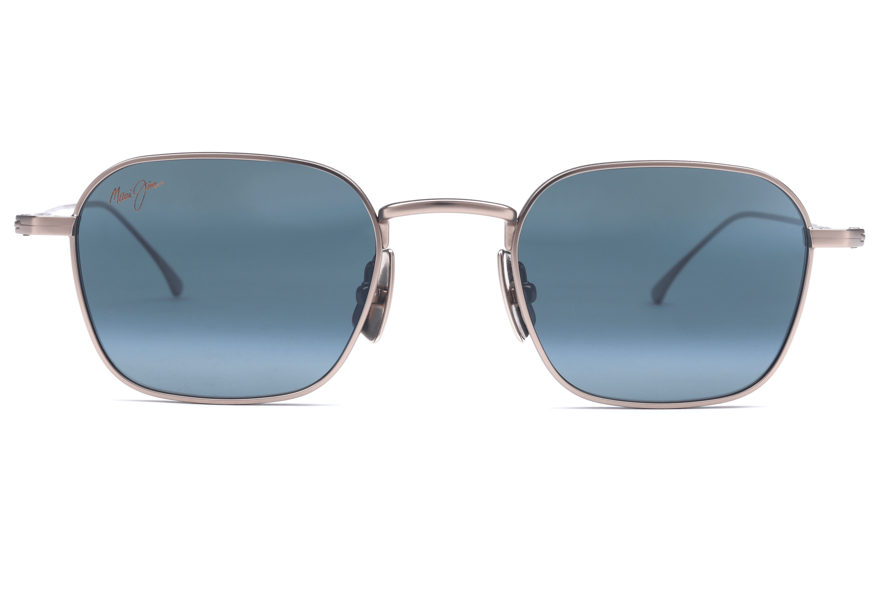 Maui Jim MJ 690 Sunglass Light Gold Unisex Full Metal — Light Gold frame