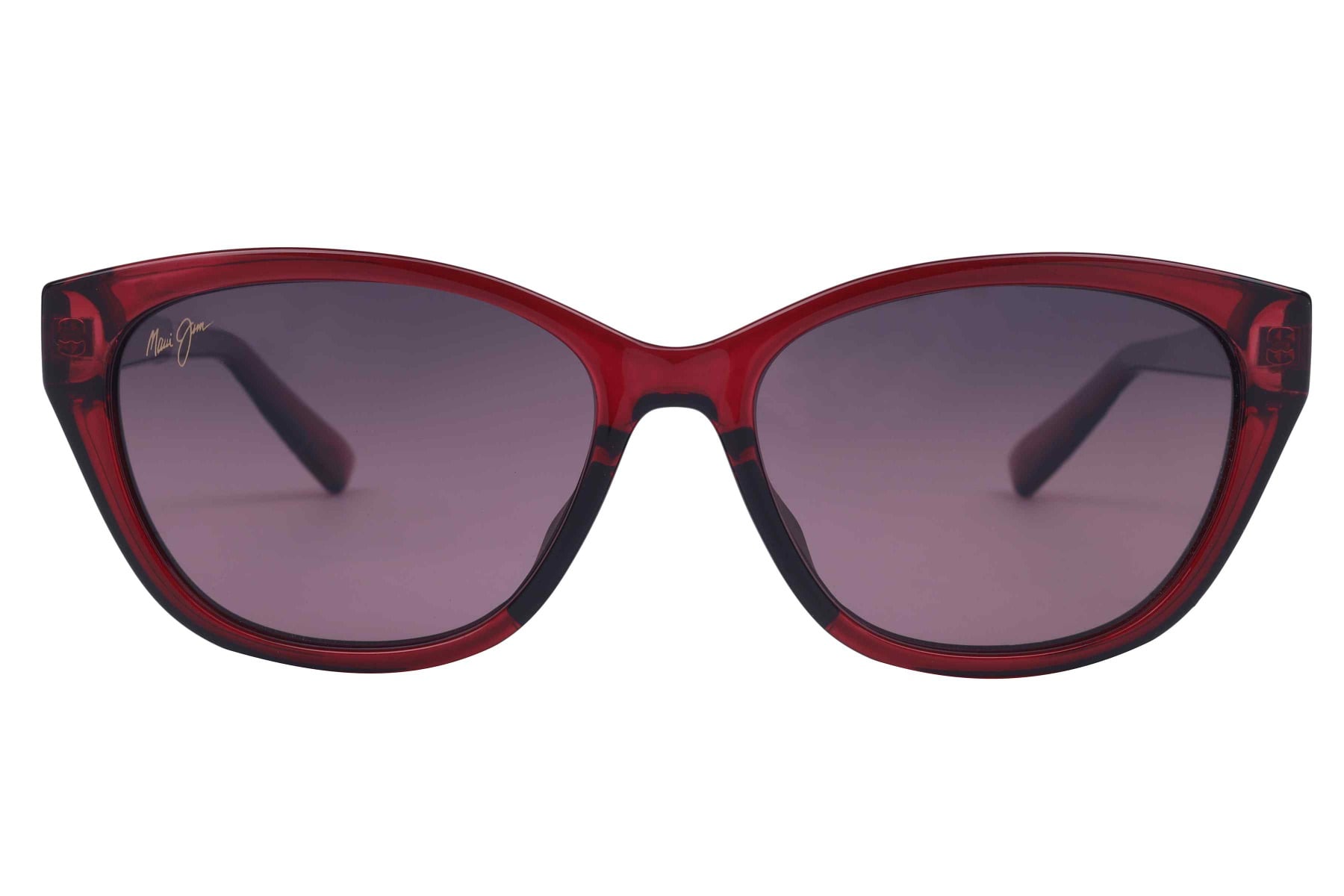 MAUI JIM MJ RS344 04 — Transparent Maroon frame