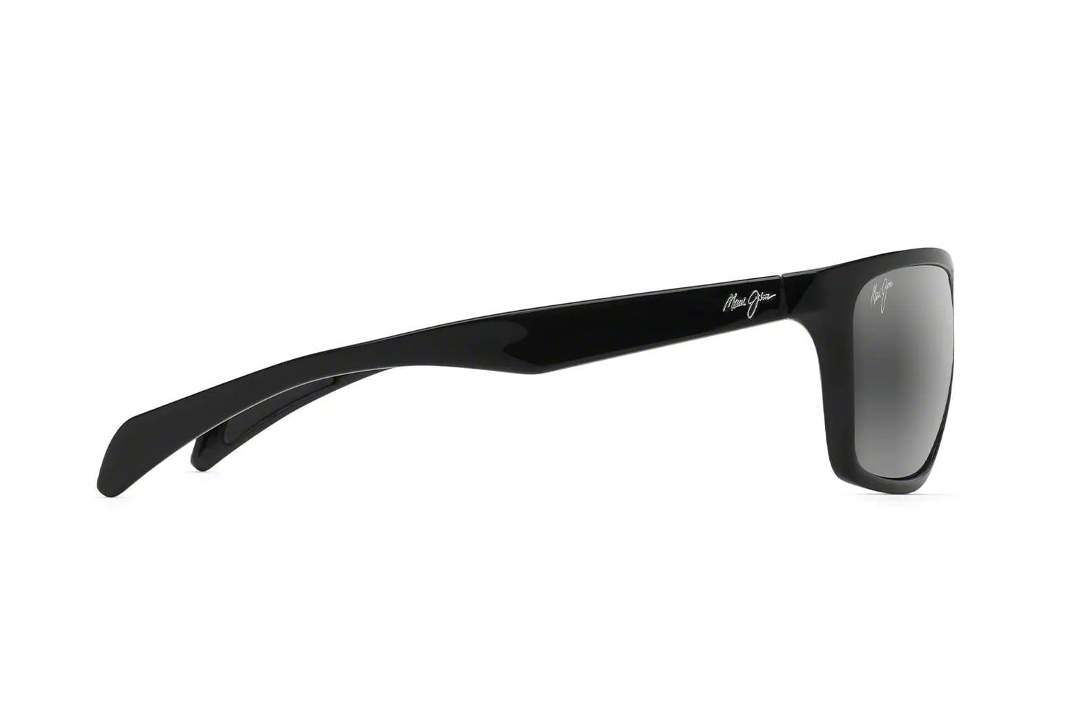 MAUI JIM MJ-804 02 Sunglass — Black frame — view 3