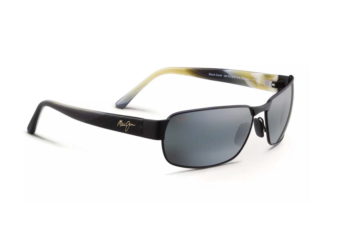 MAUI JIM MJ-249 2M Sunglass — Black frame — view 2