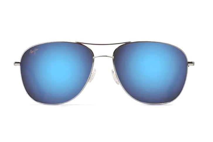 MAUI JIM MJ-B247 17 Sunglass — Silver frame-0