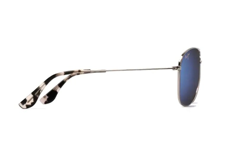 MAUI JIM MJ-B247 17 Sunglass — Silver frame — view 3