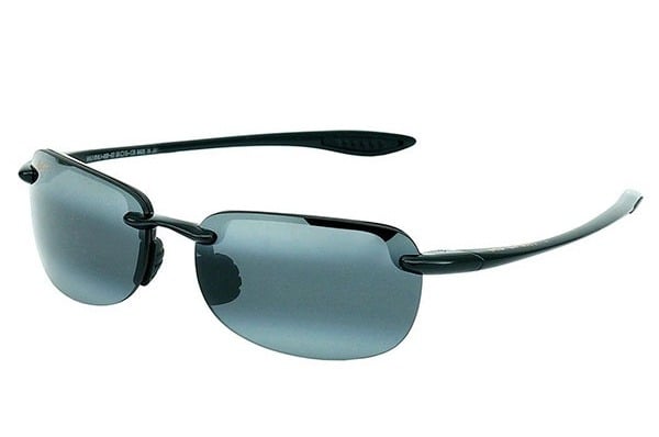 MAUI JIM 408 02 Sunglass — Black frame — view 2