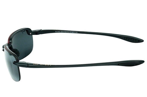 MAUI JIM 408 02 Sunglass — Black frame — view 3