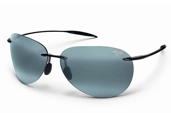 MAUI JIM 421 02 Sunglass — Black frame — view 1
