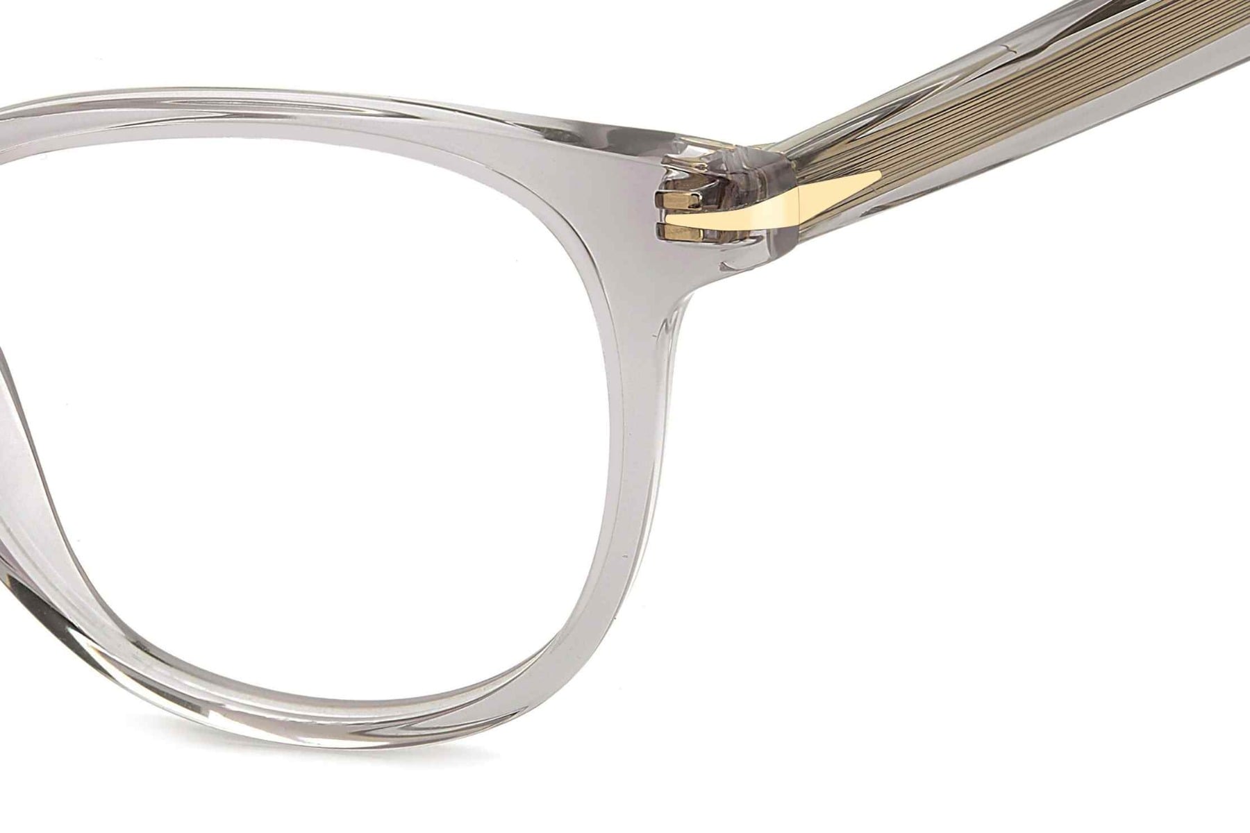 DAVID BECKHAM DB 1206 63M Frame — Transparent Grey frame — view 3