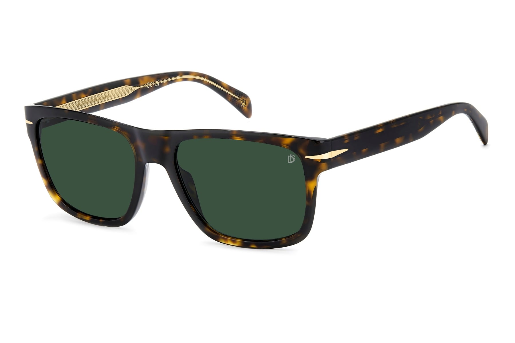 DAVID BECKHAM DB 7150/S 086QT Sunglass — Havana frame — view 1