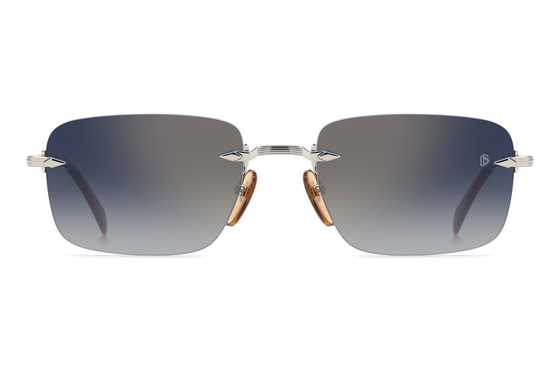 DAVID BECKHAM DB1195/S 8JD — Silver frame