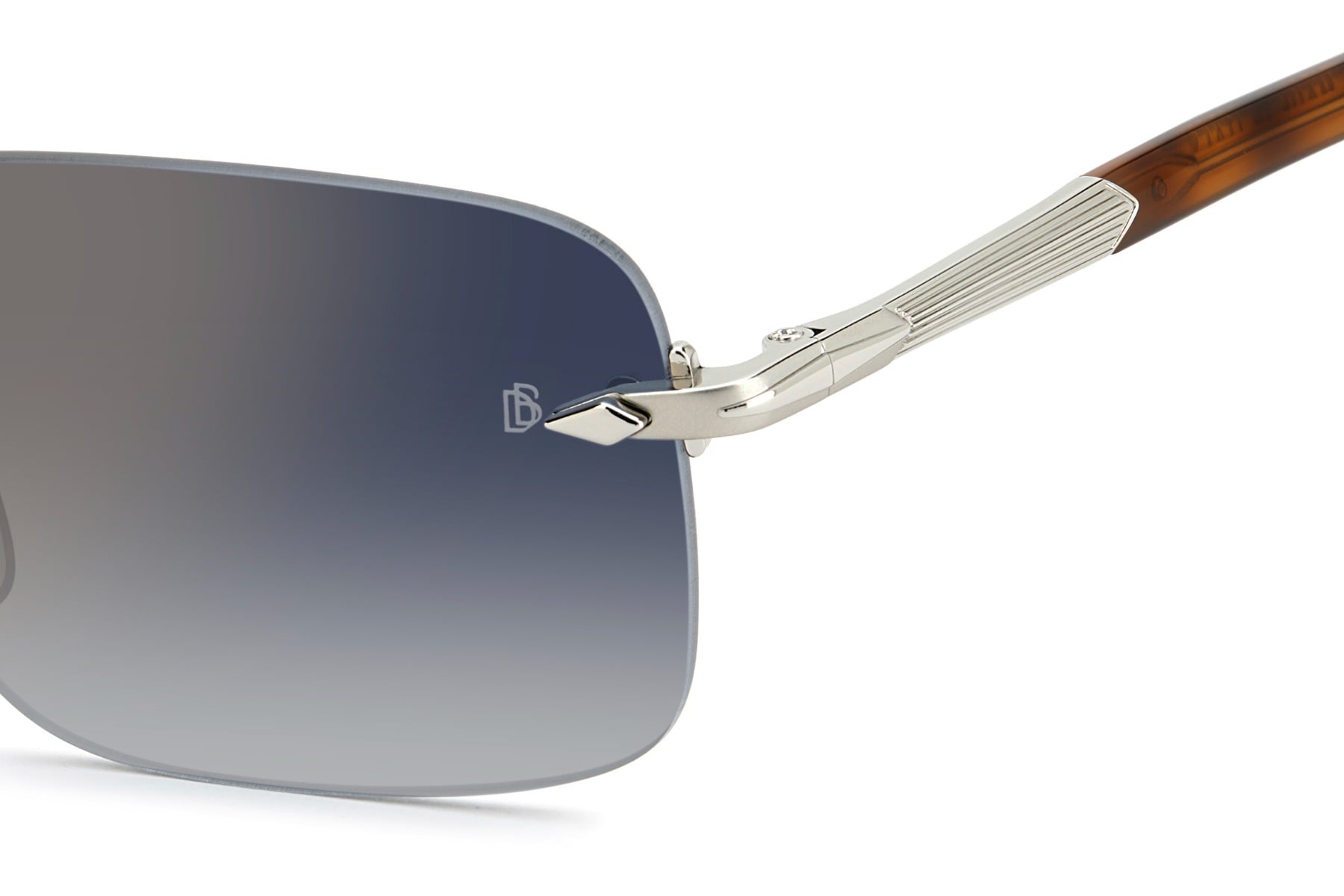 DAVID BECKHAM DB1195/S 8JD Sunglass — Silver frame — view 4