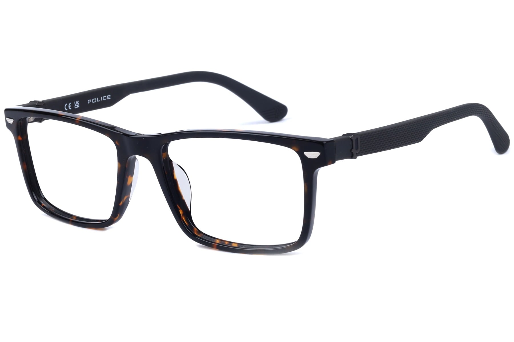 POLICE VPLF74K COL.0714 Frame — Havana frame — view 1
