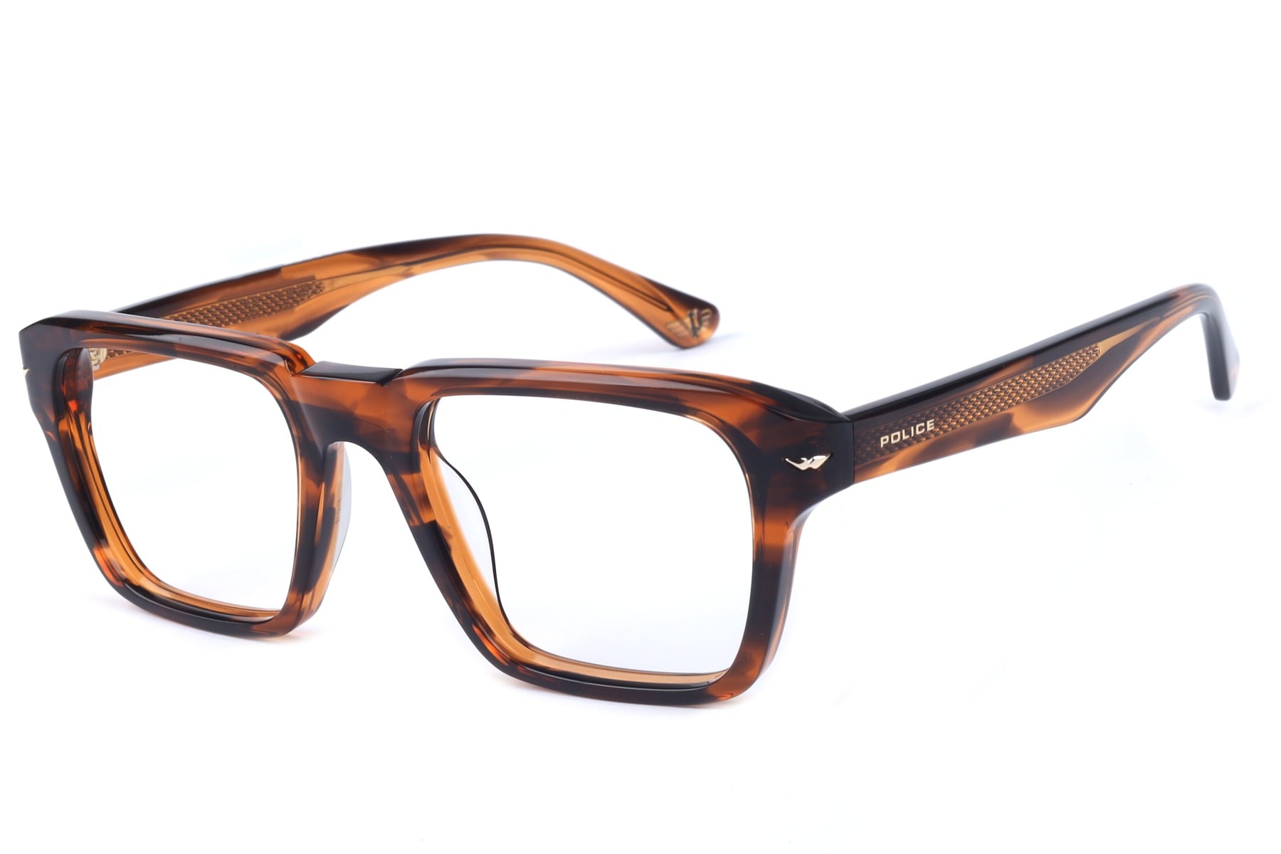 POLICE VPLN20K COL.0836 Frame — Havana frame — view 1