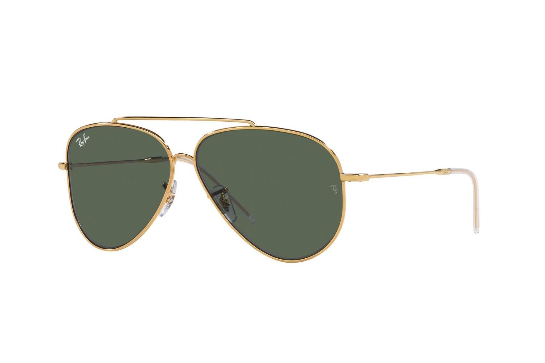 RAYBAN 0RBR0101S 001/VR Sunglass — Gold frame — view 1