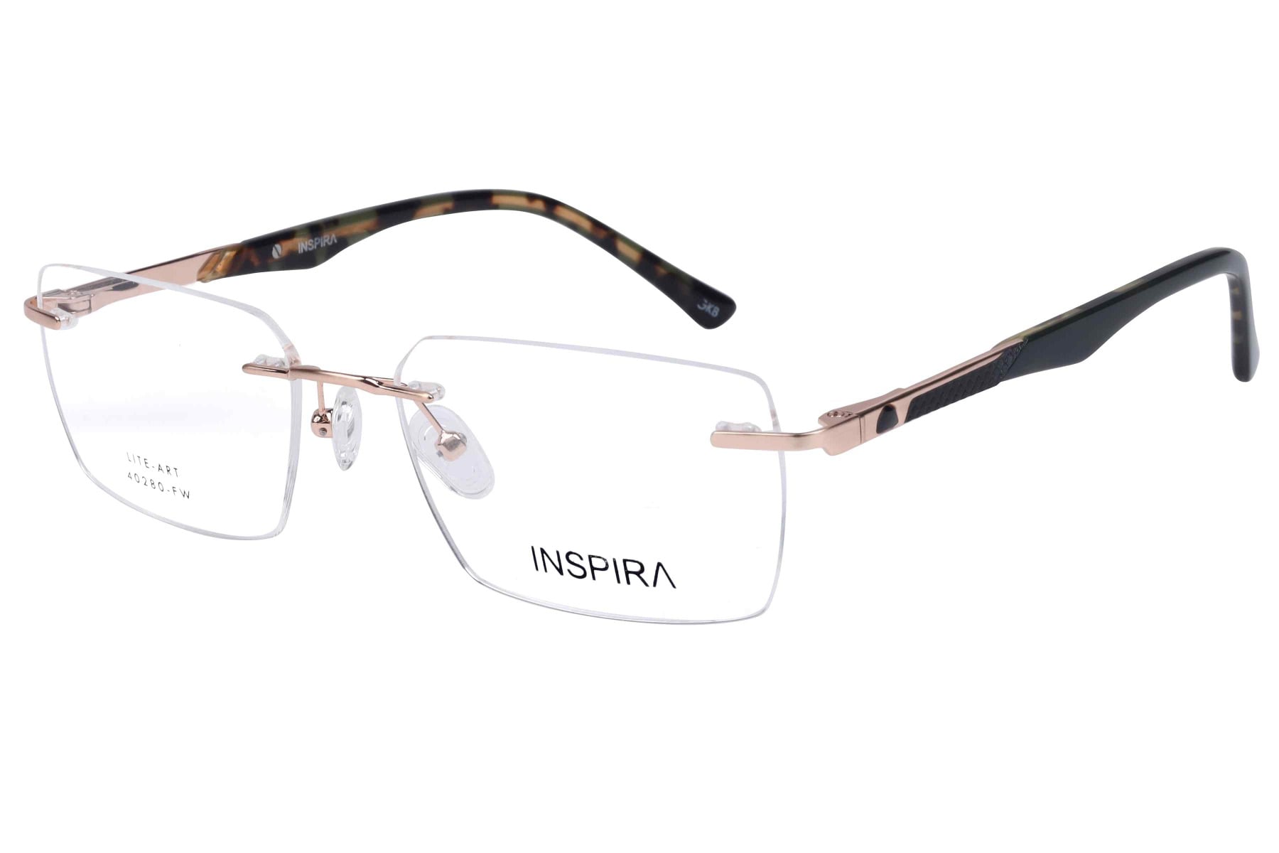 INSPIRA 40280-FW C1 Frame — Gold frame — view 1