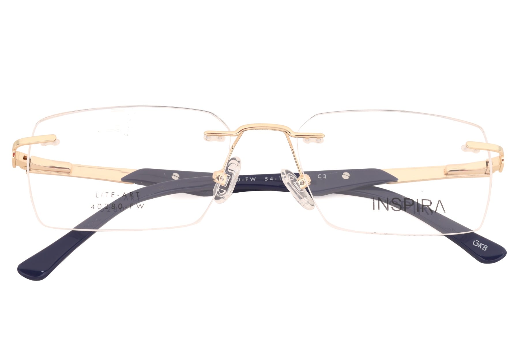 INSPIRA 40280-FW C3 Frame — Gold frame — view 4
