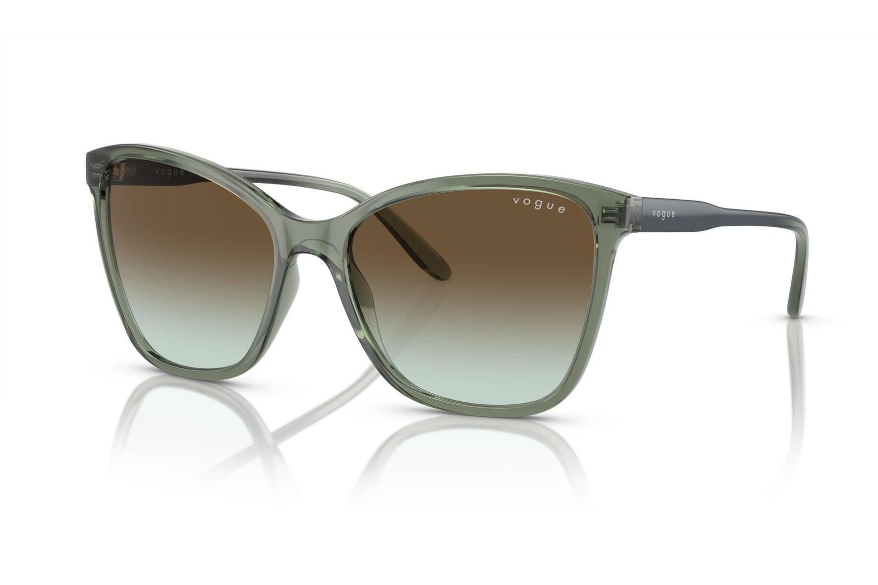 VOGUE 0VO5520S 3086E8 Sunglass — Green frame — view 1