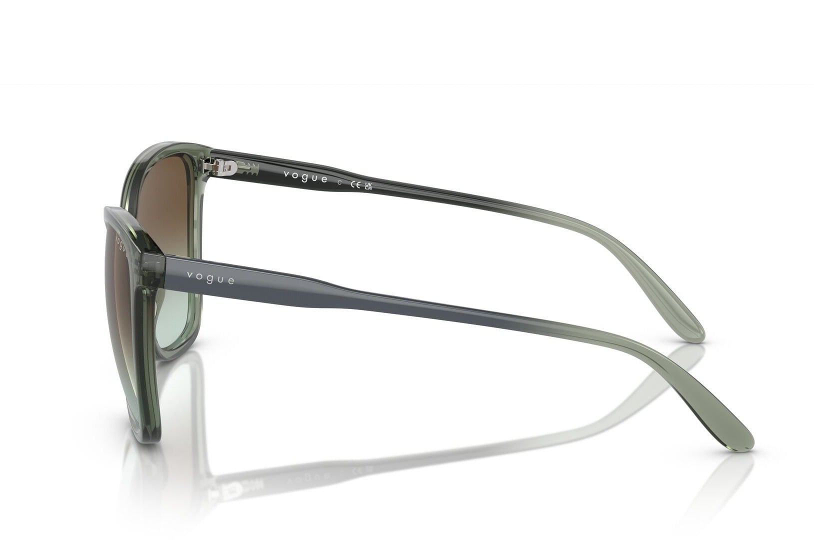 VOGUE 0VO5520S 3086E8 Sunglass — Green frame — view 3