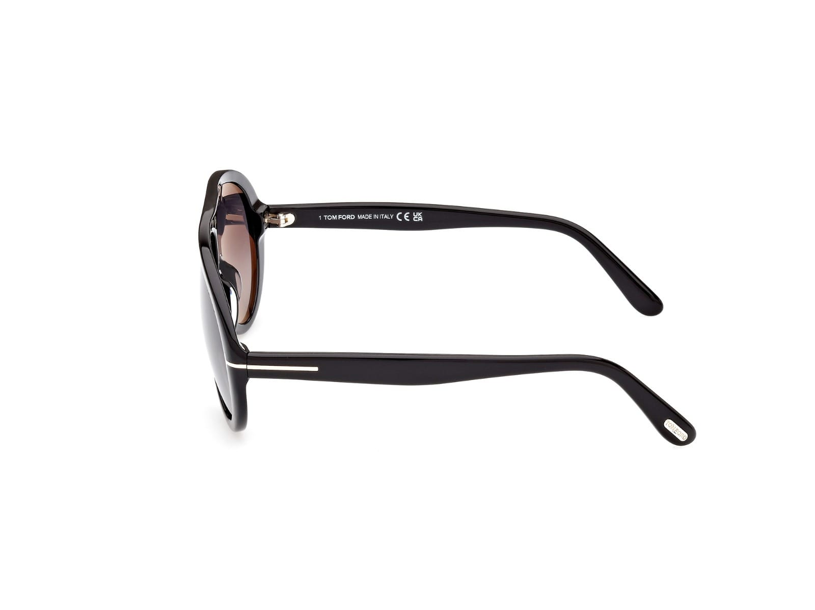 Tomford FT0988 Sunglass Black Unisex Full Shell Sunglass — Black frame — view 5