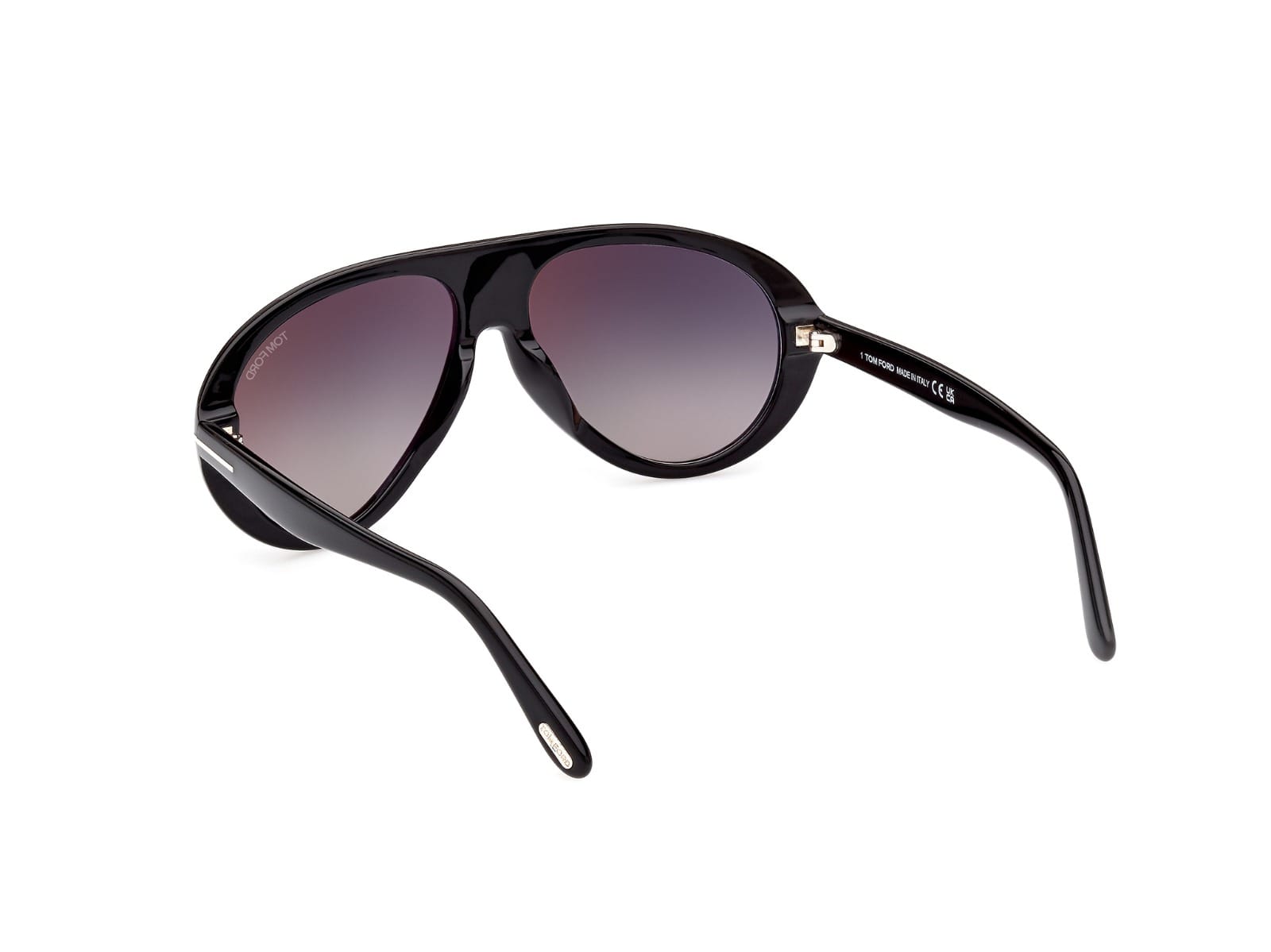 Tomford FT0988 Sunglass Black Unisex Full Shell Sunglass — Black frame — view 4