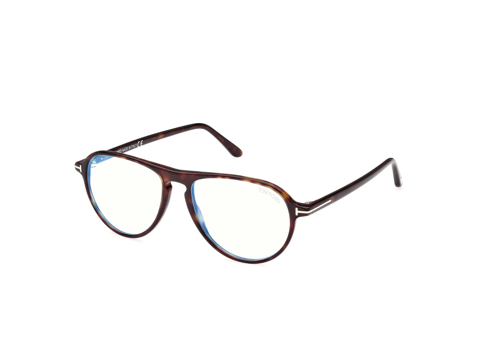 Tomford FT5869-B Frame Havana Female Full Shell Frame — Havana frame — view 2